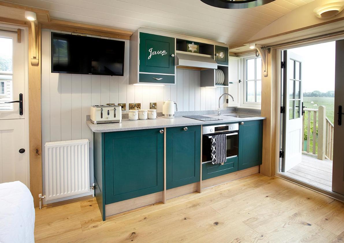 Hornington Manor Luxury Shepherd Huts York Exterior foto